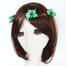 Fashion Women Girls Bridal Flower Crown Headband Wedding Prom Beach Floral Garland Hairband PE3 SM6