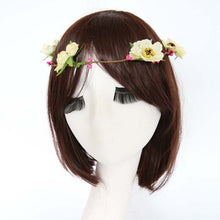 Fashion Women Girls Bridal Flower Crown Headband Wedding Prom Beach Floral Garland Hairband PE3 SM6