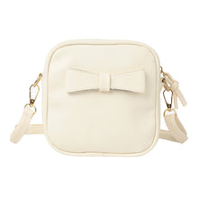 Women Mini Crossbody Bags Soft PU Bow Solid Color Casual Small Shoulder Messenger Bag BlackGreyBeige Small Square Bag SM6