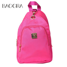 Women Nylon Backpack Zipper Pocket Zip Opening Shoulder Strap Student School Bag BlackRose Backpacks For Teenage Girls SM6