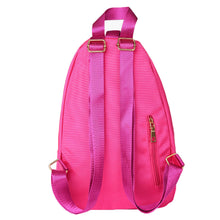Women Nylon Backpack Zipper Pocket Zip Opening Shoulder Strap Student School Bag BlackRose Backpacks For Teenage Girls SM6