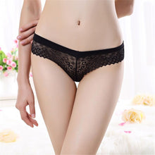 Women Sexy Lace Thong Low Waist V-string Briefs Panties Thongs G-string Lingerie Women Underwear SM6