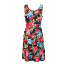 Fashion Women Beach Casual Floral Print Evening Party Short Mini Dress vestidos de festa SM6