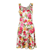 Fashion Women Beach Casual Floral Print Evening Party Short Mini Dress vestidos de festa SM6