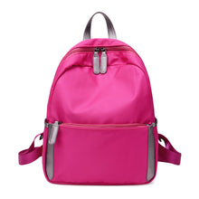 Women Waterproof Nylon Backpack Grab Handle Backpacks For Teenage Girls Zip Closure Pockets Kawaii Travels School Bags SM6