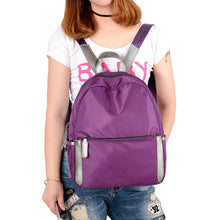 Women Waterproof Nylon Backpack Grab Handle Backpacks For Teenage Girls Zip Closure Pockets Kawaii Travels School Bags SM6