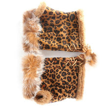 Fashion Women's Faux Rabbit Fur Hand Wrist Warmer Half Finger Gloves Glove 13 Colors PY6 SM6
