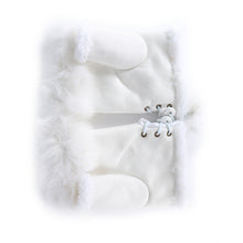 Fashion Women's Faux Rabbit Fur Hand Wrist Warmer Half Finger Gloves Glove 13 Colors PY6 SM6