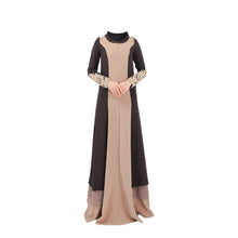 Fashion Women's Kaftan Dress Abaya Islamic Muslim Long Sleeve Maxi Dress M L XL PY3 SM6