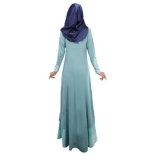 Fashion Women's Kaftan Dress Abaya Islamic Muslim Long Sleeve Maxi Dress M L XL PY3 SM6
