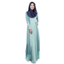 Fashion Women's Kaftan Dress Abaya Islamic Muslim Long Sleeve Maxi Dress M L XL PY3 SM6