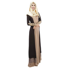 Fashion Women's Kaftan Dress Abaya Islamic Muslim Long Sleeve Maxi Dress M L XL PY3 SM6