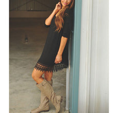 Fashion Women's Long Loose Tops Long Sleeve Casual T shirt Blouse Mini Dress PY3 SM6