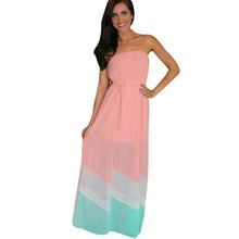Fashion Women's Sexy Beach Boho Maxi Long Evening Party Sleeveless Sundress SM6