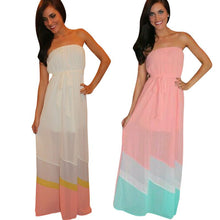 Fashion Women's Sexy Beach Boho Maxi Long Evening Party Sleeveless Sundress SM6