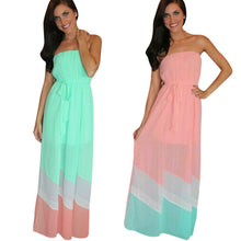 Fashion Women's Sexy Beach Boho Maxi Long Evening Party Sleeveless Sundress SM6
