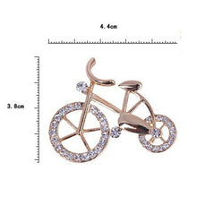 able bike bicycle lovers pectoral flower gift brooch Pin S s SM6