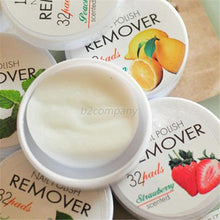 Flower Flavor Wet Wipes Paper Towel 32pcs Nail Art Polish Vanish Remover PadsSM6