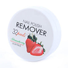 Flower Flavor Wet Wipes Paper Towel 32pcs Nail Art Polish Vanish Remover PadsSM6
