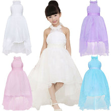 Flower Girl Dress Birthday Wedding Formal Pageant Recital Graduation Bridesmaid SM6