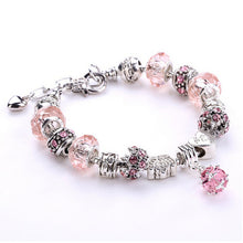 For Women Crystal Beads Bracelet Women Men s Gold Jewellery Heart Charm Bracelets   Bangles SM6