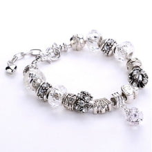 For Women Crystal Beads Bracelet Women Men s Gold Jewellery Heart Charm Bracelets   Bangles SM6