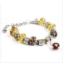 For Women Crystal Beads Bracelet Women Men s Gold Jewellery Heart Charm Bracelets   Bangles SM6