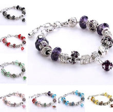 For Women Crystal Beads Bracelet Women Men s Gold Jewellery Heart Charm Bracelets   Bangles SM6