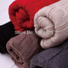 FreeNew Fashion Warm Men Pure Wool Knitted Neck Long Wraps Shawl Scarf SM6