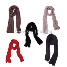FreeNew Fashion Warm Men Pure Wool Knitted Neck Long Wraps Shawl Scarf SM6