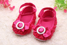 Baby Girls Rose Shoes Toddler party rose flower first walker princess dress shoes SM6