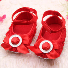 Baby Girls Rose Shoes Toddler party rose flower first walker princess dress shoes SM6