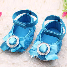 Baby Girls Rose Shoes Toddler party rose flower first walker princess dress shoes SM6