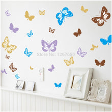 butterfly Big Environmental Friendly Wall Stickers, Parlor Sofa TV Background Wall Decals SM6