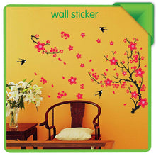 Bedroom/ TV Backgroud/ Sofa Background Plum Wall Decals Removable PVC wall stickers 60*90cm SM6