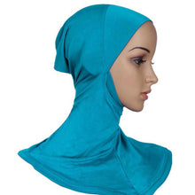 Full Cover Plain Hat Cap Headwear Inner Neck Chest Bonnet Hijab Underscarf New PY3 SM6