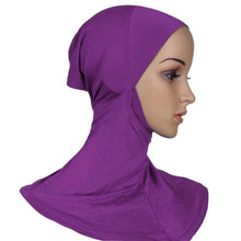 Full Cover Plain Hat Cap Headwear Inner Neck Chest Bonnet Hijab Underscarf New PY3 SM6