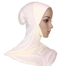 Full Cover Plain Hat Cap Headwear Inner Neck Chest Bonnet Hijab Underscarf New PY3 SM6