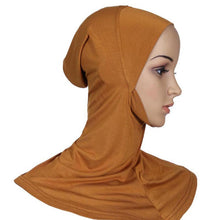Full Cover Plain Hat Cap Headwear Inner Neck Chest Bonnet Hijab Underscarf New PY3 SM6