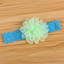 Girl Baby Ruffle Flower Lace Hairband Elastic Headband Baby BlackHair Band HeaddressSM6