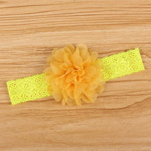 Girl Baby Ruffle Flower Lace Hairband Elastic Headband Baby BlackHair Band HeaddressSM6