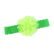 Girl Baby Ruffle Flower Lace Hairband Elastic Headband Baby BlackHair Band HeaddressSM6