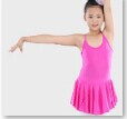 Girls Ballet Leotard Dance Gymnastics Dress Leotard Clothes Ruffled Skirts SM6