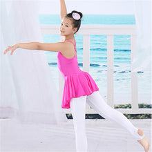 Girls Ballet Leotard Dance Gymnastics Dress Leotard Clothes Ruffled Skirts SM6