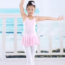Girls Ballet Leotard Dance Gymnastics Dress Leotard Clothes Ruffled Skirts SM6