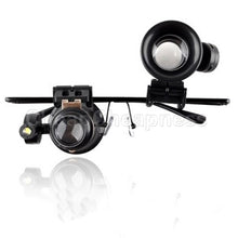 Glass Loupe Lens Eye Jeweler Watch Repair 20X Magnifier Magnifying LED Light Jewelry Tools Equipments For Sale SM6