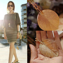 Gold Color Leaf Design Pendant Necklaces   Pendants For Women Chain Necklace For Women Costume Jewelry SM6
