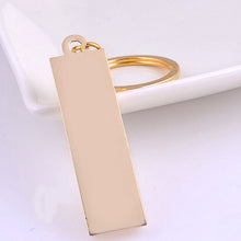 Gold key chain golden keychains keyrings women h bag charms pendant metal key finder luxury man car key rings accessory SM6