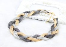 Golden   Black Short Necklace Zinc Alloy Costume Accessory Choker Necklace SM6