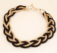 Golden   Black Short Necklace Zinc Alloy Costume Accessory Choker Necklace SM6